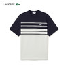 Lacoste法国鳄鱼男装新款宽窄条纹短袖T恤TH8130-10 商品缩略图0