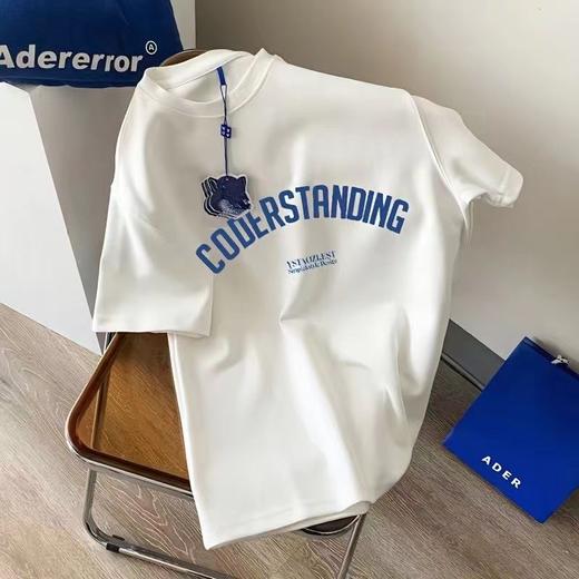 【热卖中！59.9/三件任选】短袖t恤情侣遮肉宽松气质成人t恤外贸港风表情冰丝半袖女夏短袖T恤男，宽松版型，随心搭配。-ry 商品图7