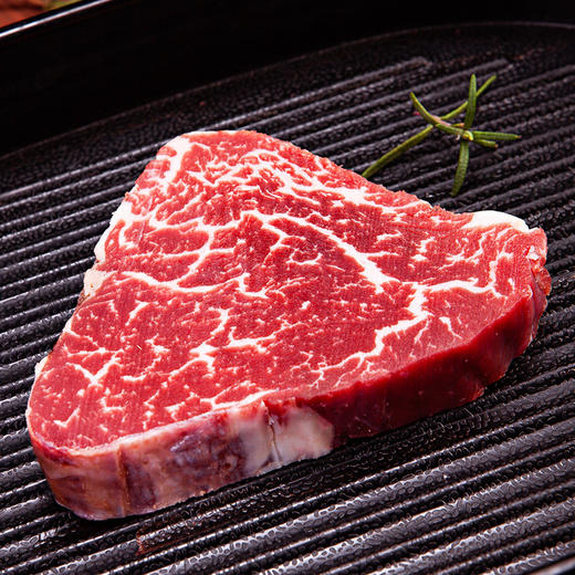 龙江和牛A1菲力谷饲600天牛排400g装金色托盘装 商品图1