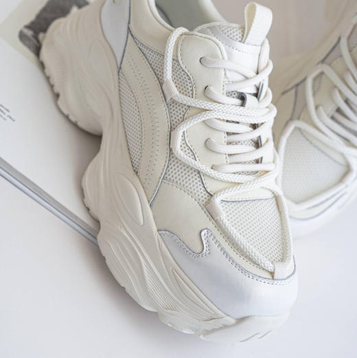 女士春款韩版厚底增高老爹鞋 商品图3