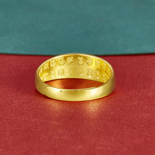 足金999.9 黄金光面活口蛇肚戒(JZ00674-06)（预售产品下单后不退款不退货不换货不补差价）（预售产品下单后不退款不退货不换货不补差价） 商品图2