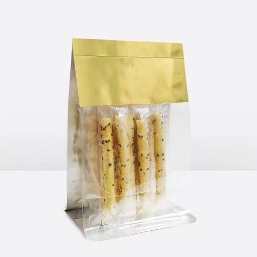 13*21cm 金色八边封自粘袋 50个 饼干面包蛋卷西点包装自粘袋包装袋 商品图2