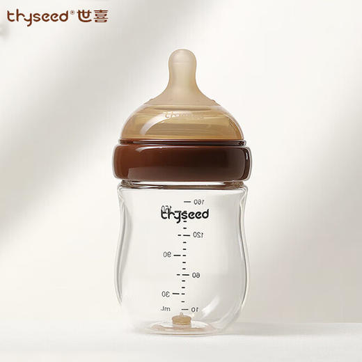 世喜 百日瓶 玻璃奶瓶 防胀气 商品图0
