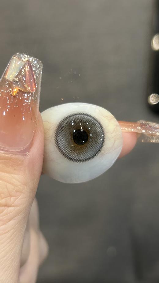 Loveiikira Ins银灰 半年抛 两片 14.5mm 参考着色 13.8mm 基弧 8.6 含水 38% 新锐国货 商品图3