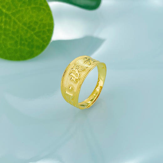 足金999.9 #儿童/宝宝 BB戒小状元活口宝宝戒(AF030BBJZ00011)（预售产品下单后不退款不退货不换货不补差价） 商品图0