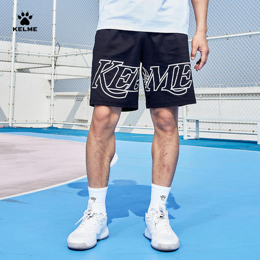 卡尔美夏季新款针织短裤 商品图2