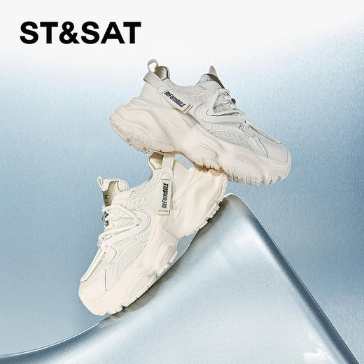 星期六网面透气百搭老爹鞋SSC1112772 商品图3