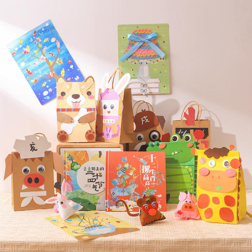 423书香浸润童年 中国味道原创绘本豆豆游走的24节气 12生肖摞高高 商品图6