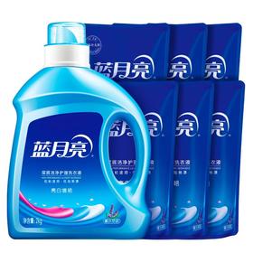 80000676蓝月亮 亮白薰2kg+亮白薰袋1kg*6