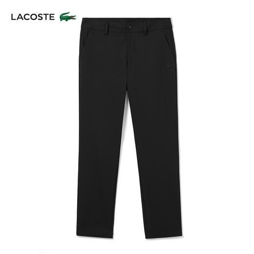【海南专供价】Lacoste法国鳄鱼男装新款时尚简约商务休闲裤长裤HH3781-98 商品图0