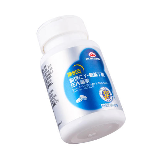 晚必安酸枣仁γ-氨基丁酸压片糖果60粒 商品图1