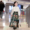 汉服女童2024新款春秋季女孩唐制古风妆花织锦高级超仙马面裙 商品缩略图1
