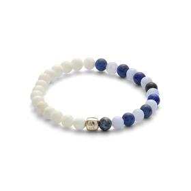 北京仓｜Alexander Lynggaard-Dubai-迪拜 白山玉 玛瑙 钠长石 手链（6mm）［丹麦设计师］