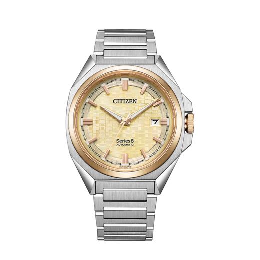 西铁城日本正品全新Series8系列休闲日历机械表NB6059-57P 商品图1