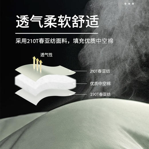 何大屋（Hodtown）睡袋  舒逸睡袋HDW1519豆绿 商品图3