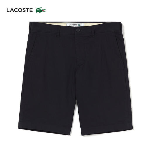 【海南专供价】Lacoste法国鳄鱼男装休闲简约时尚百搭拉链男短裤裤子FH0145-98 商品图7