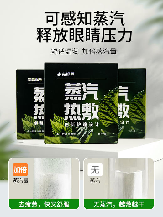 未来视界桑叶蒸汽眼罩6盒60片 商品图3