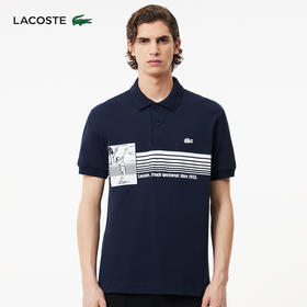 【海南专供价】Lacoste法国鳄鱼男士新款POLO衫PH7430-10