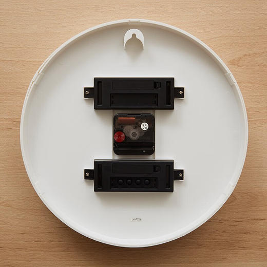 静音挂钟附液晶 泰瑟 30SW 白色 商品图4