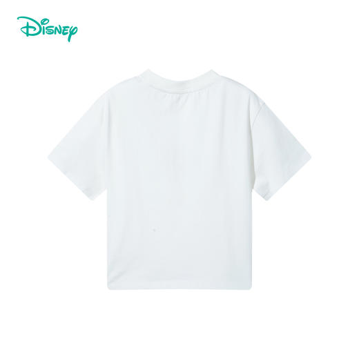 迪士尼纯棉吸汗透气24夏款米奇印花小白T男童短袖T恤夏儿童t恤ZD2DS016 商品图7