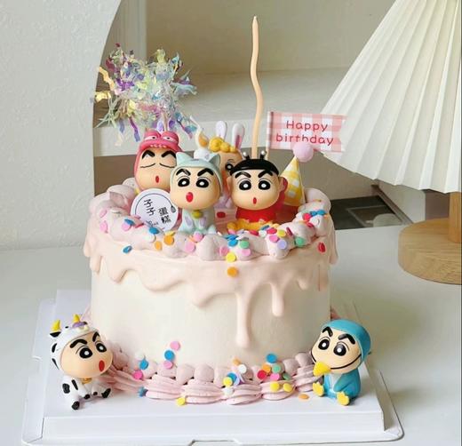 【优品系列】---【粉色蜡笔小新】蛋糕 商品图0