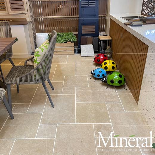 珍贝米黄罗马拼（2cm厚） 商品图9