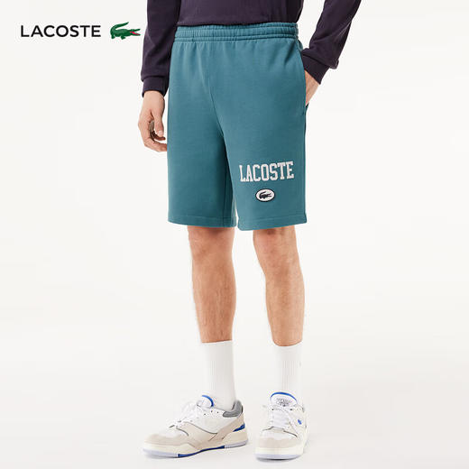Lacoste法国鳄鱼男装新款舒适运动短裤GH7499-98 商品图2
