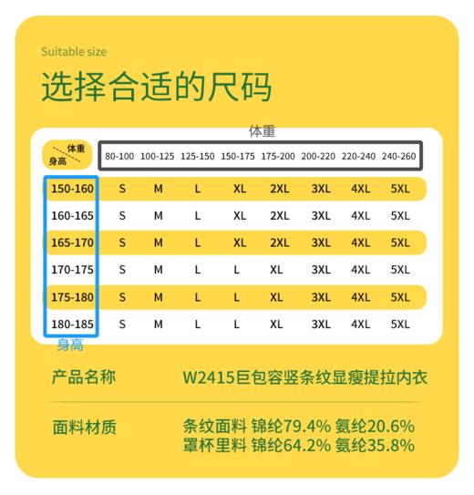 【新品】大胸显小文胸防下垂大码无痕收副乳内衣 #W2415  （按身高+体重选尺码，卡码拍小，小胸平胸勿拍，会空杯） 商品图2