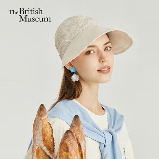 大英博物馆 盖亚·安德森猫系列 宽檐 防晒鸭舌帽 棒球帽 出行户外 郊游 商品图0
