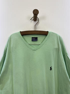 90年代 Vintage POLO Ralph Lauren 拉夫劳伦 短袖T恤 _SST(L)