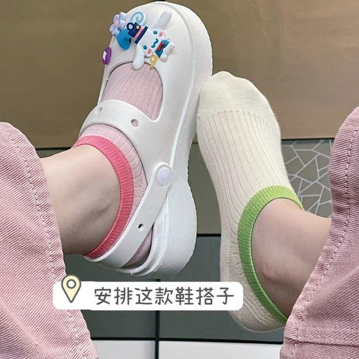 【家居百货】福利秒抢！19.9元到手10双【⁫多巴胺糖果色船袜】‏不臭脚！⁮防滑不掉跟不起球！⁤超级好看！夏天一定要入手！ 商品图1