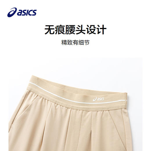ASICS/亚瑟士童装2024夏新款女童百搭休闲微喇叭裤针织运动长裤 商品图2