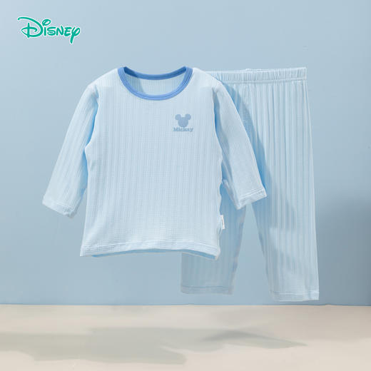 迪士尼2024春季新款中小童家居服内衣套装男女童套头家居长袖2件套ZD1DT011 商品图2