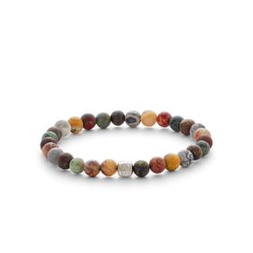 订购8周到｜Alexander Lynggaard-Marrakech-马拉喀什 绿松石 玛瑙 手链（6mm）［丹麦设计师］