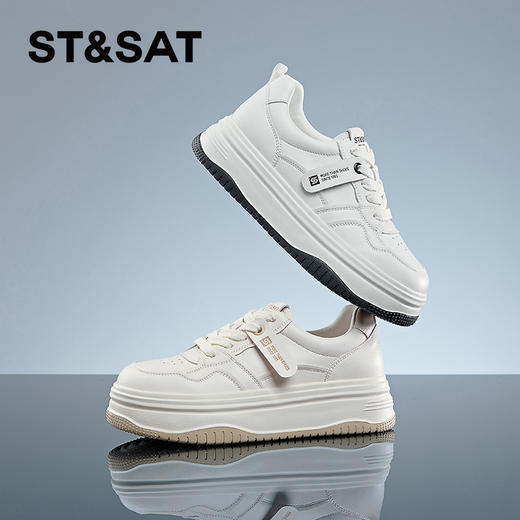 星期六休闲运动百搭小白鞋SSC1112727 商品图2