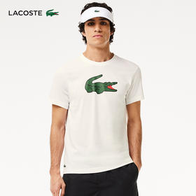 Lacoste法国鳄鱼男装新款时尚简约短袖T恤TH7513-98