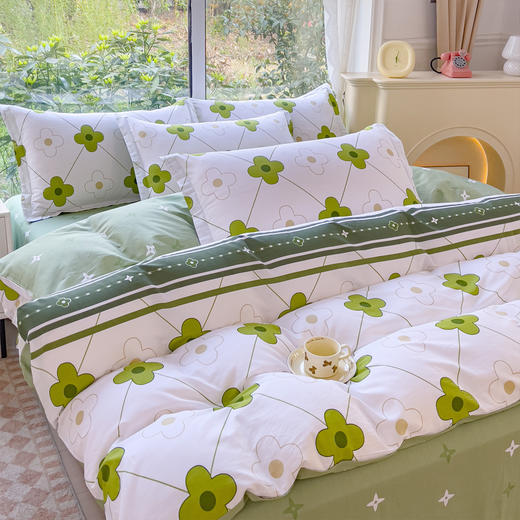 蓝若亭风韵雍容全棉四件套LRT-FJ1001Y 商品图1