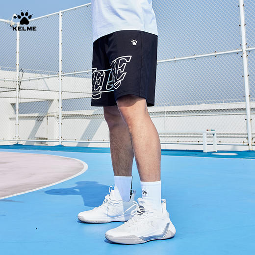 卡尔美夏季新款针织短裤 商品图3