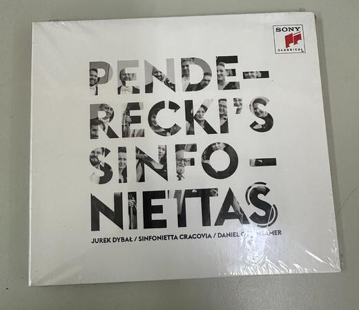 微瑕 中图音像 SINFONIETTA CRACOVIA - PENDERECKI'S 商品图1