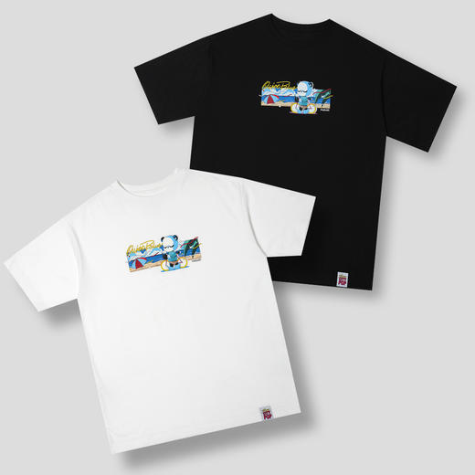 CityPop 肤感 T恤 QuietBlue（黑白两色）「宽松版型，喜欢合身拍小一码」 商品图0