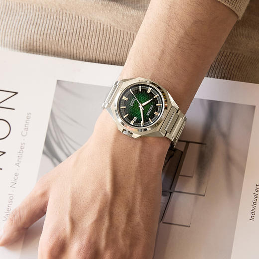 西铁城日本正品全新Series8系列休闲日历机械表NB6050-51W 商品图7