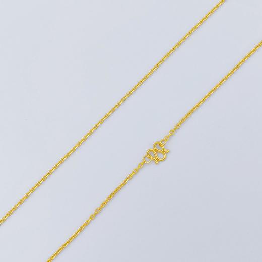 【限时克减150元】足金999.9 十字链项链(XL00042-05)补差价）预售产品下单后不退款不退货不换货不补差价 商品图0