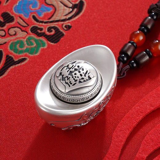 子佩集S999银【招财进宝】手把件【SBJ675】纯银元宝2403 商品图7