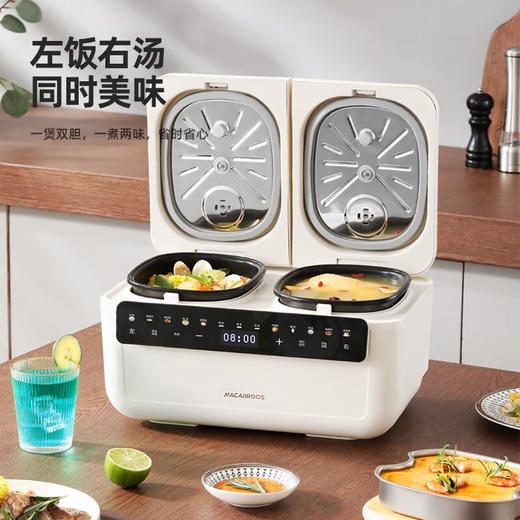 迈卡罗   电饭煲  2L*2双胆电饭煲MC-FB22A 商品图1
