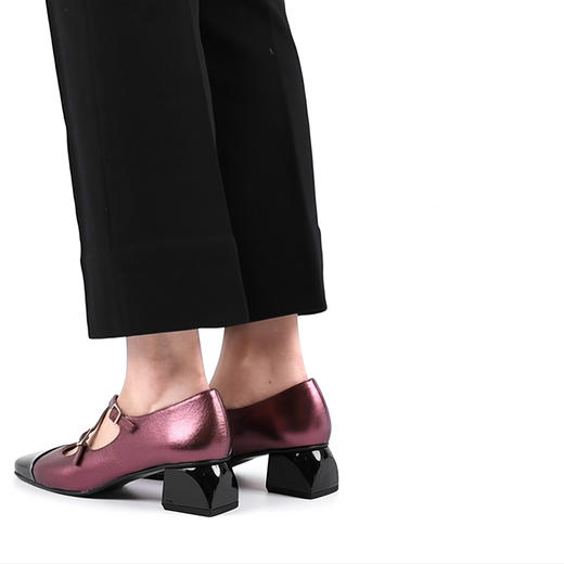 #限时特价#西班牙原产优雅舒适时尚经典MaryJane玛丽珍款女时装鞋5980珠光玫瑰粉 商品图12