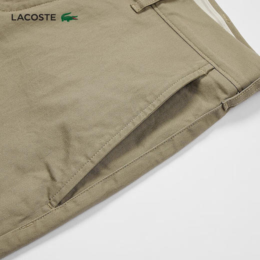 【海南专供价】Lacoste法国鳄鱼男装休闲简约时尚百搭拉链男短裤裤子FH0145-98 商品图9