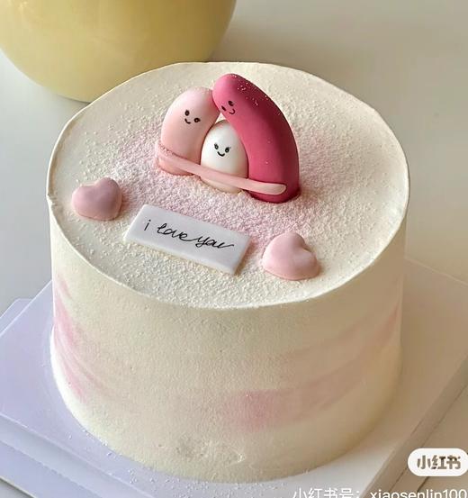 【臻品系列】---提前四小时预定【网图】含翻糖蛋糕【一家三口】 商品图0