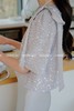 【门店同款】ENJOY春季摩登浪漫-亮片蝴蝶结短袖上衣 156995403 商品缩略图8