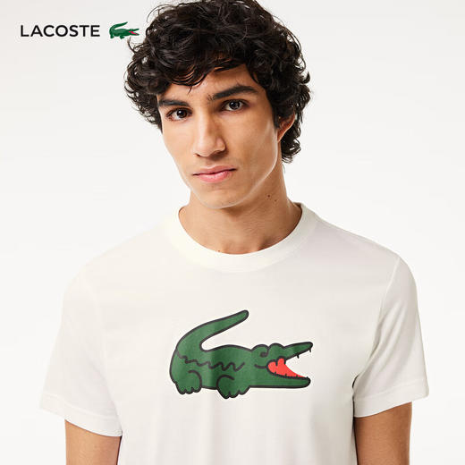 Lacoste法国鳄鱼男装新款时尚简约短袖T恤TH7513-98 商品图2