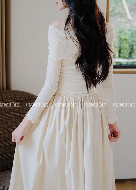 【门店同款】ENJOY春季辣妹蝴蝶一字肩两件套 156996431 商品图7